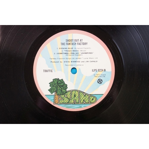 133 - Vinyl - 3 original UK pressing albums by Traffic on Island Records to include: Mr. Fantasy (mono pin... 