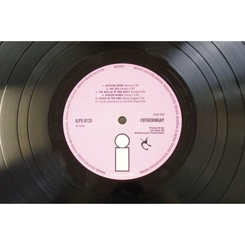 134 - Vinyl - 6 original pressing albums on the pink i Island Records labels to include: Fotheringay – Fot... 