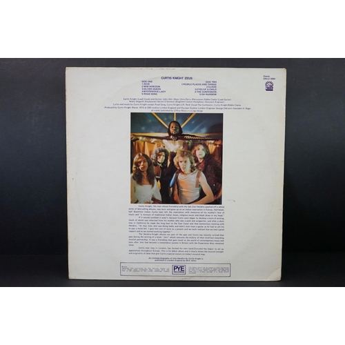 141 - Vinyl - Curtis Knight Zeus – The Second Coming, original UK 1st pressing, with printed insert, Dawn ... 