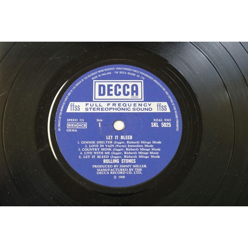 395 - Vinyl - 11 Rolling Stones LPs to include Out Of Our Heads, Between The Buttons, No.2 (flipback sleev... 