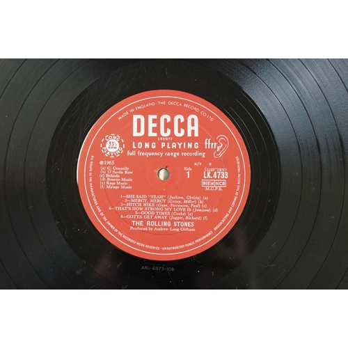 395 - Vinyl - 11 Rolling Stones LPs to include Out Of Our Heads, Between The Buttons, No.2 (flipback sleev... 