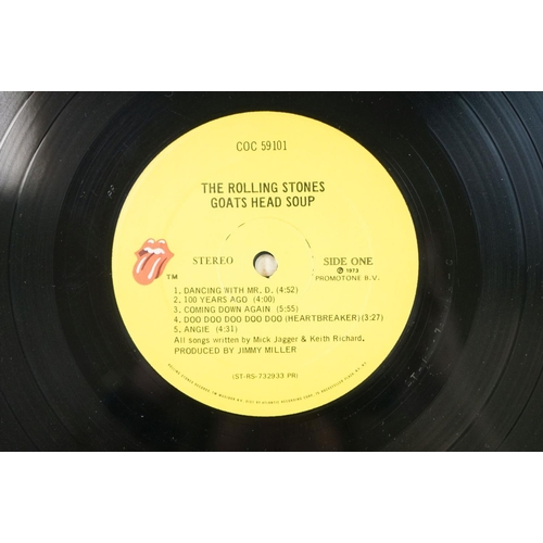 395 - Vinyl - 11 Rolling Stones LPs to include Out Of Our Heads, Between The Buttons, No.2 (flipback sleev... 