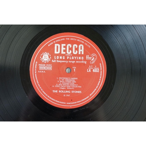 395 - Vinyl - 11 Rolling Stones LPs to include Out Of Our Heads, Between The Buttons, No.2 (flipback sleev... 