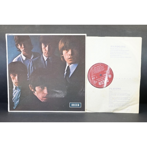 395 - Vinyl - 11 Rolling Stones LPs to include Out Of Our Heads, Between The Buttons, No.2 (flipback sleev... 