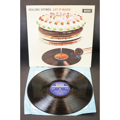 395 - Vinyl - 11 Rolling Stones LPs to include Out Of Our Heads, Between The Buttons, No.2 (flipback sleev... 