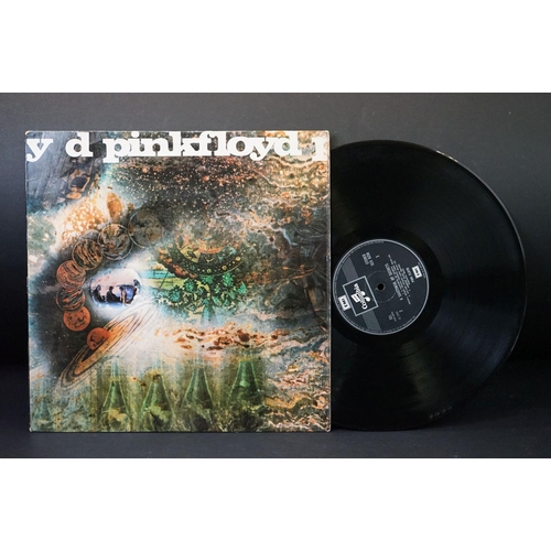 403 - Vinyl - 9 UK pressing Pink Floyd albums to include:  A Saucerful of Secrets (2 box EMI), Ummagumma (... 