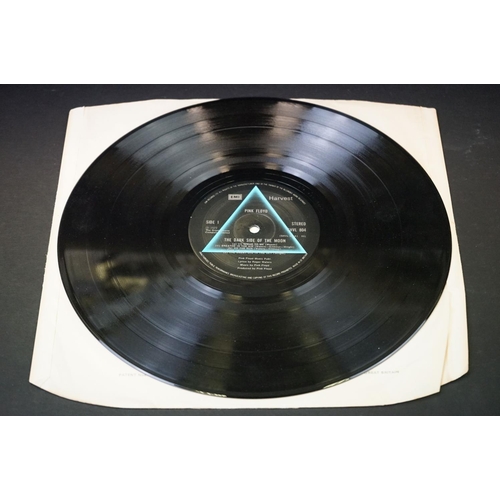 404 - Vinyl - 7 UK pressing Pink Floyd & related albums to include: Dark Side Of The Moon ( A-6 / B - 4 st... 