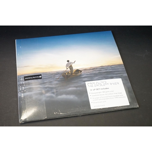 406 - Vinyl - 3 recent Pink Floyd albums to include: The Endless River (2014 UK / EU double album 180g iss... 