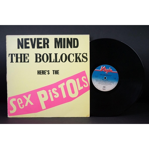 478 - Vinyl The Sex Pistols, 2 versions of “Never Mind The Bollocks Here’s The Sex Pistols: 1) original pr... 