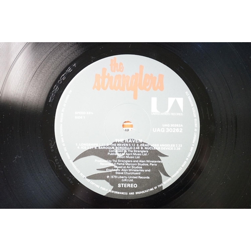 480 - Vinyl - The Stranglers 4 albums to include: Black And White (original UK issue with free pink marble... 