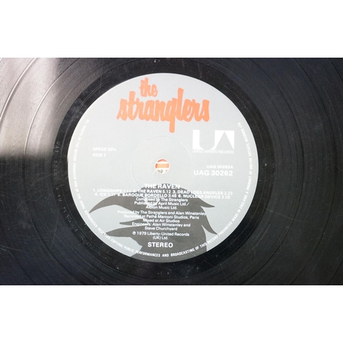 480 - Vinyl - The Stranglers 4 albums to include: Black And White (original UK issue with free pink marble... 