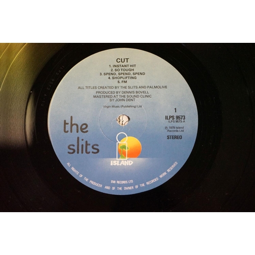 485 - Vinyl - The Slits - Cut, original UK 1979 pressing, printed cardboard inner, no band silhouettes on ... 