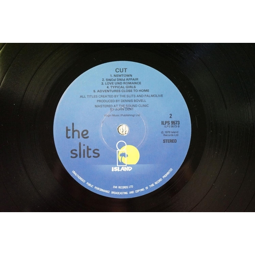 485 - Vinyl - The Slits - Cut, original UK 1979 pressing, printed cardboard inner, no band silhouettes on ... 