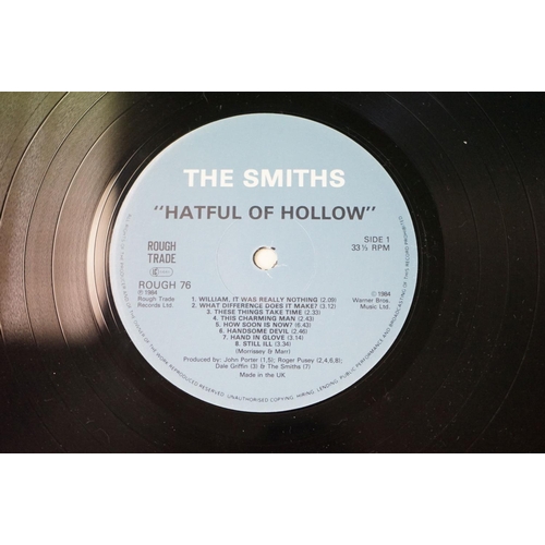 494 - Vinyl - The Smiths 4 original UK albums and one 12” to include: The Smiths - 2 copies (one with prin... 