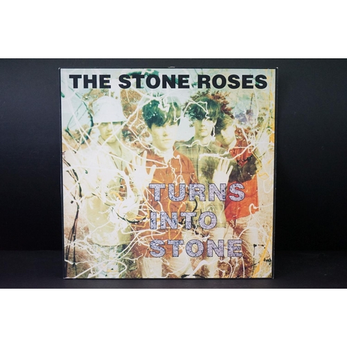 496 - Vinyl -  The Stone Roses, 2 albums to include: Turns Into Stone (UK 1992, Silvertone Records ORE LP ... 