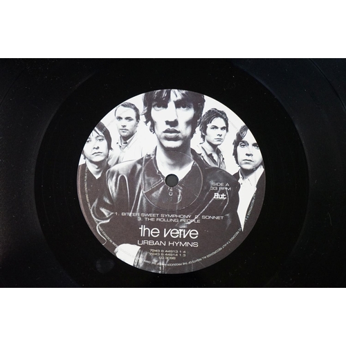 497 - Vinyl - The Verve - Urban Hymns, original UK 1997 double vinyl, band side labels and printed inners,... 