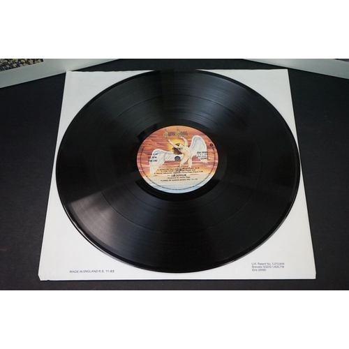 372 - Vinyl - 4 Led Zeppelin LPs to include In Through The Out Door (variation C), IV (four symbols), Pres... 