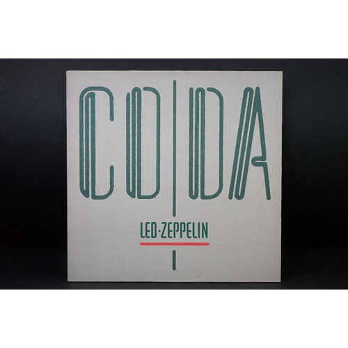 372 - Vinyl - 4 Led Zeppelin LPs to include In Through The Out Door (variation C), IV (four symbols), Pres... 