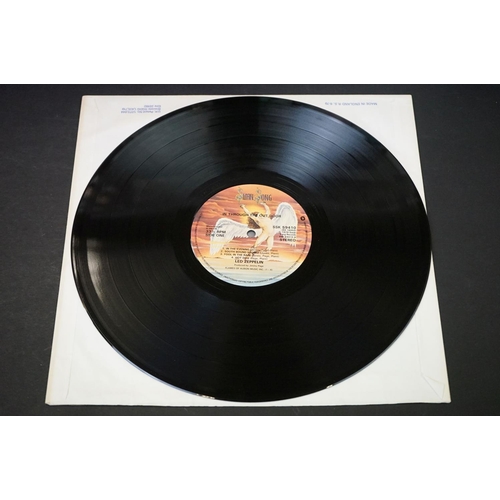 372 - Vinyl - 4 Led Zeppelin LPs to include In Through The Out Door (variation C), IV (four symbols), Pres... 