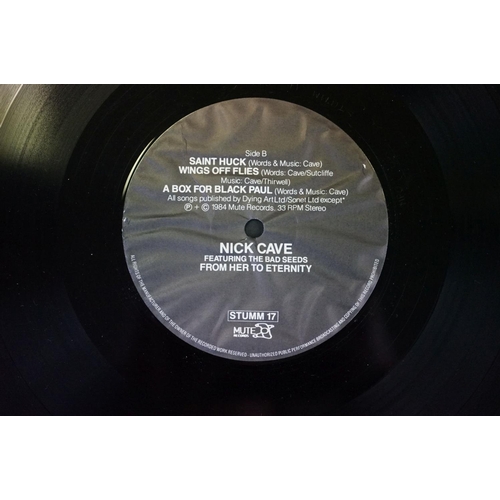 568 - Vinyl - 3 Nick Cave and related items to include: Nick Cave & The Bad Seeds – The Mercy Seat (UK 201... 