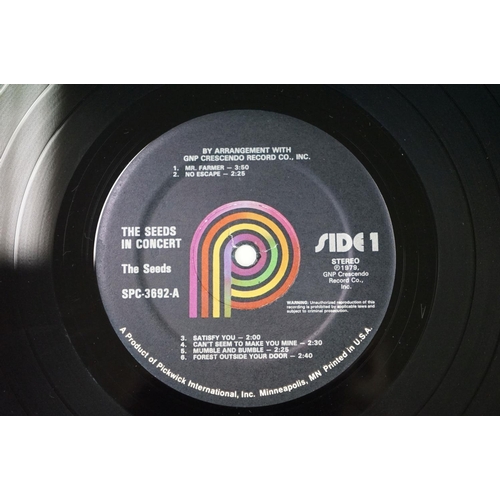 583 - Vinyl - 8 Garage Rock re-issue albums to include: The Chocolate Watchband - 2 albums (One Coloured V... 