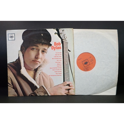 584 - Vinyl - 8 Bob Dylan Original UK albums to include: Blonde On Blonde (Original UK Double Mono album),... 