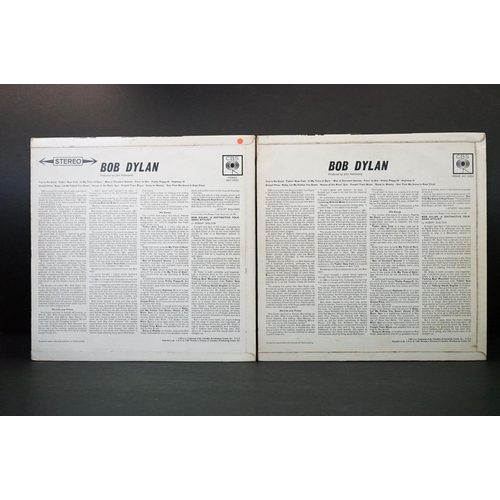 584 - Vinyl - 8 Bob Dylan Original UK albums to include: Blonde On Blonde (Original UK Double Mono album),... 