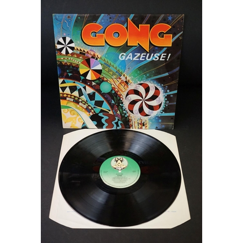 590 - Vinyl - 5 Gong albums to include: You, Gazeuse !, Shamal (2 copies), Gong Live (Double album). Condi... 