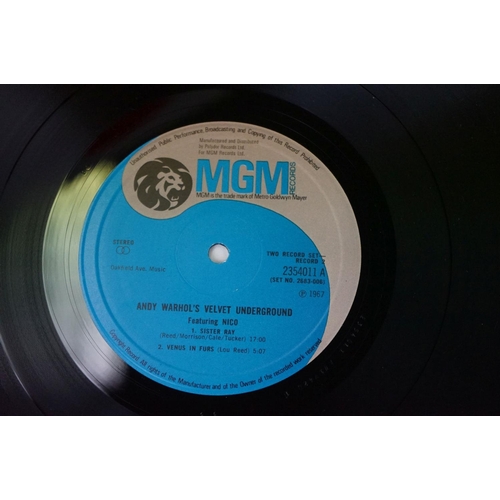 592 - Vinyl - 5 Velvet Underground and members albums to include: Andy Warhol’s Velvet Underground And Nic... 