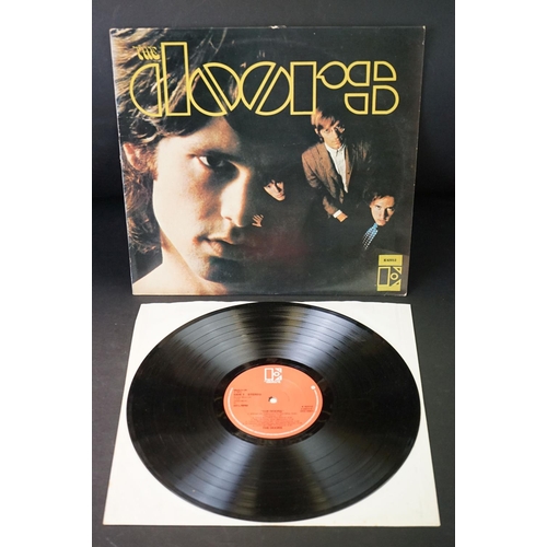 593 - Vinyl - 5 The Doors albums, mainly later pressings to include: The Doors, Morrison Hotel, L.A. Woman... 