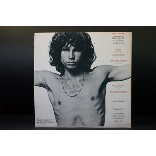 593 - Vinyl - 5 The Doors albums, mainly later pressings to include: The Doors, Morrison Hotel, L.A. Woman... 