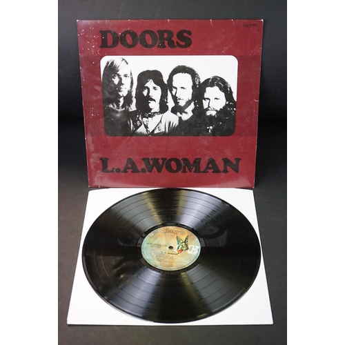 593 - Vinyl - 5 The Doors albums, mainly later pressings to include: The Doors, Morrison Hotel, L.A. Woman... 