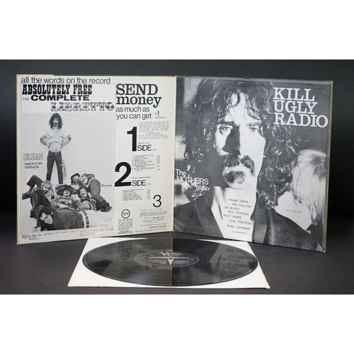 598 - Vinyl - 5 Frank Zappa albums to include: Absolutely Free (UK Gatefold Sleeve), One Size Fits All (Uk... 