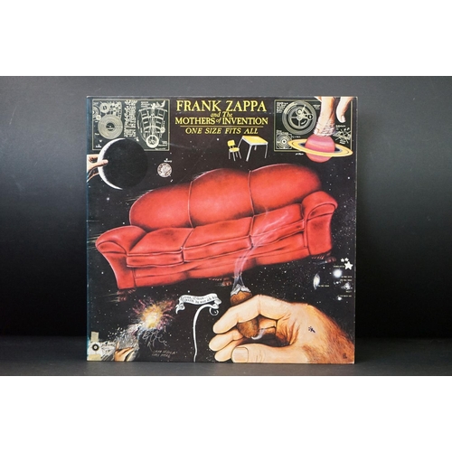 598 - Vinyl - 5 Frank Zappa albums to include: Absolutely Free (UK Gatefold Sleeve), One Size Fits All (Uk... 