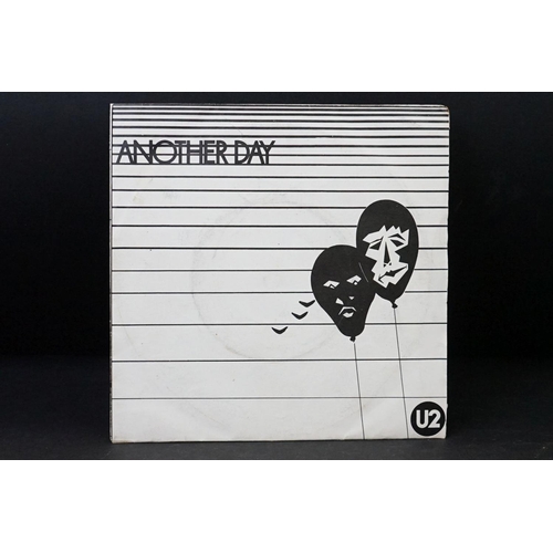 646 - Vinyl - U2 - Another Day original Irish 1980 1st pressing 7” on CBS Records CBS 8306.  Grafotone