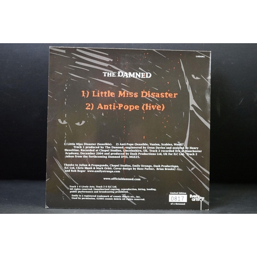 648 - Vinyl - The Damned – Little Miss Disaster original UK 2005, Limited Edition, Numbered (0817) on Live... 