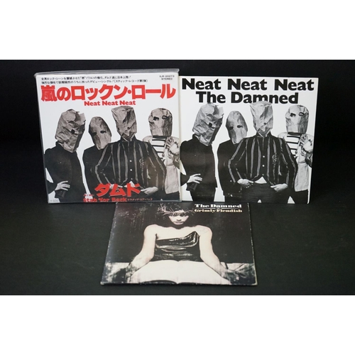 650 - Vinyl – 3 The Damned limited edition 7” singles to include: Neat Neat Neat (UK 2007 Limited Edition,... 