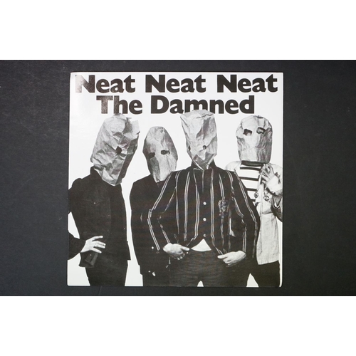 650 - Vinyl – 3 The Damned limited edition 7” singles to include: Neat Neat Neat (UK 2007 Limited Edition,... 