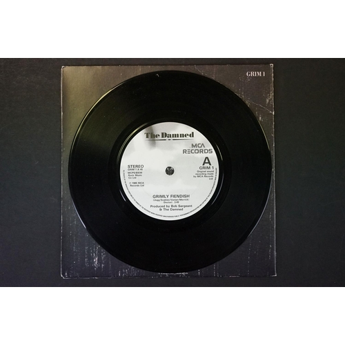 650 - Vinyl – 3 The Damned limited edition 7” singles to include: Neat Neat Neat (UK 2007 Limited Edition,... 