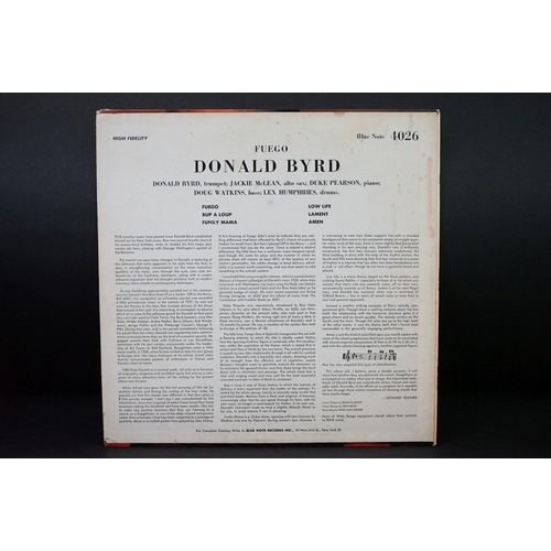 702 - Vinyl - Jazz / Blue Note - Donald Byrd – Fuego, original USA 1960 1st mono pressing, original blue a... 