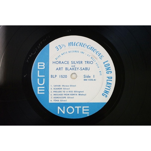 706 - Vinyl - Jazz / Blue Note - Horace Silver – Horace Silver Trio, USA 1958 pressing, 47 West 63rd NYC a... 