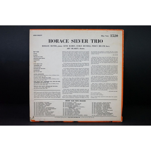 706 - Vinyl - Jazz / Blue Note - Horace Silver – Horace Silver Trio, USA 1958 pressing, 47 West 63rd NYC a... 