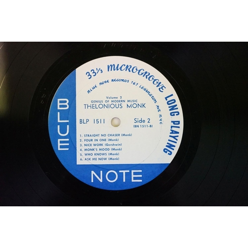 708 - Vinyl - Jazz / Blue Note - Thelonious Monk – Genius Of Modern Music Volume 2, original USA 1956 1st ... 