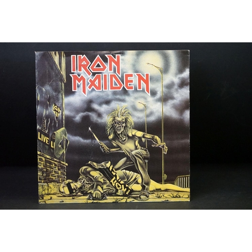 88 - Vinyl - Two copies of Iron Maiden Sanctuary 7