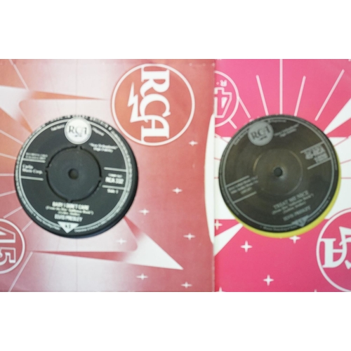 251 - Vinyl - Over 100 Elvis Presley UK 7” later pressing singles including Limited Editions, Picture Disc... 