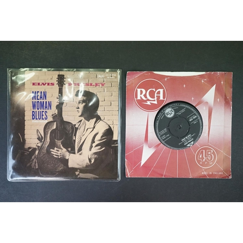 251 - Vinyl - Over 100 Elvis Presley UK 7” later pressing singles including Limited Editions, Picture Disc... 