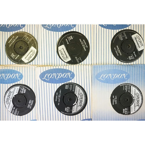 256 - Vinyl - Approx 60 Roy Orbison 7” singles spanning his career with many early examples on London Reco... 