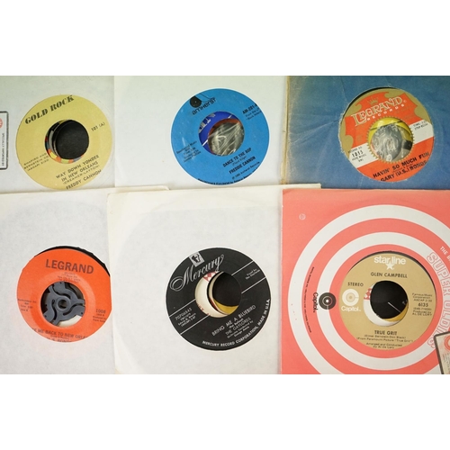 259 - Vinyl - Over 30 Rockabilly / Rock ’N’ Roll / Hillbilly mainly original US 7” singles to include: Joh... 