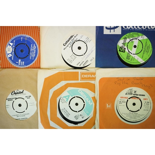 260 - Vinyl - Over 40 UK demo / promo 7” singles including some one sided promo only releases, to include:... 