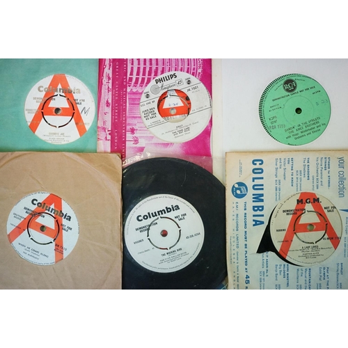 260 - Vinyl - Over 40 UK demo / promo 7” singles including some one sided promo only releases, to include:... 